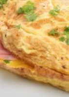 Omelete com Presunto Cru