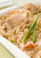 Arroz com frango