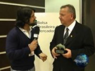 Homenagem: Presidente da ASGAV Nestor Freiberger, recebe homenagem na Expointer 2011 