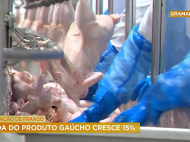 Exportação de frango venda do produto gaúcho cresce 15%