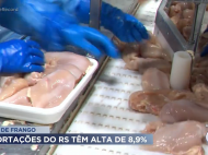 Política em Debate - Carne de frango: exportações do RS têm alta de 8,9%