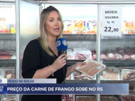 Preço da carne de frango sobe no RS (Record TV RS)