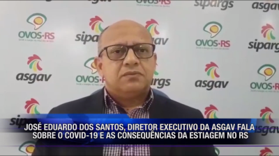 Participação da ASGAV no Programa Network, sobre impactos da COVID19 e seca na Avicultura do RS