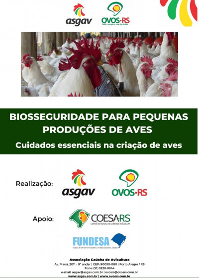 Cartilha de Biosseguridade para Pequenas Produções de Aves