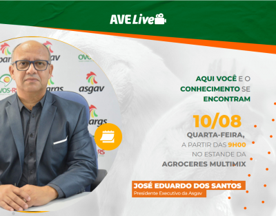 Presidente da Organização Avícola do RS (Asgav/Sipargs) participa do AveLive, durante o SIAVS